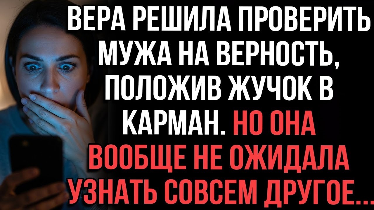 «Вера спрятала жучок в карман мужа… То, что она услышала, разрушило всё»