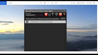 How to Record / Capture Screen of desktop / laptop using Microsoft expression encoder screen capture screenshot 5