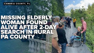 Missing elderly woman found alive after multi-day search in rural Pennsylvania; family speaks out