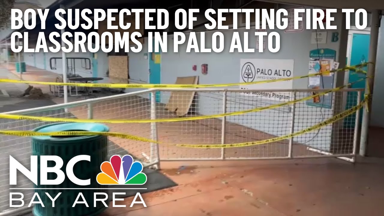 16-Year-Old Boy Suspected of Setting Fire to Special Education Classrooms in Palo Alto