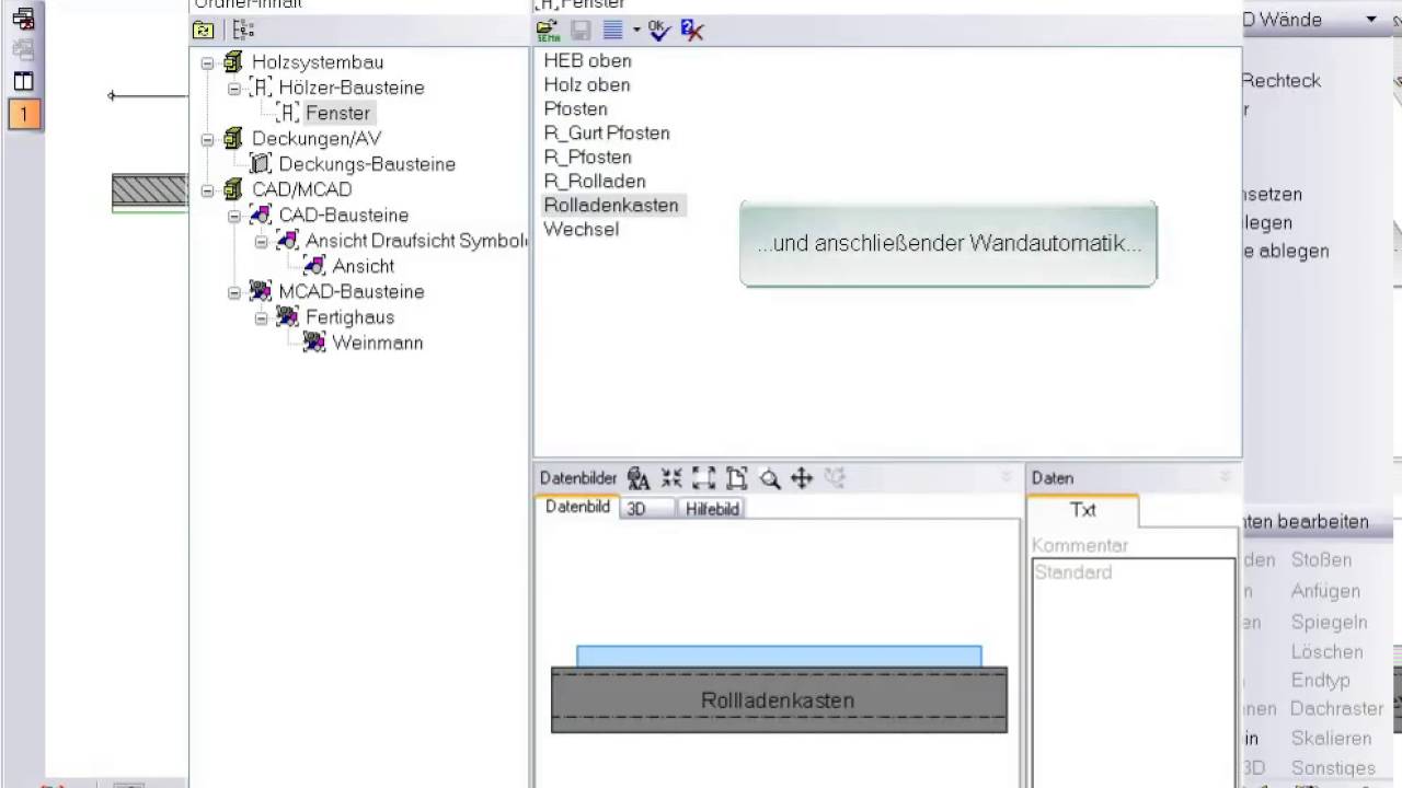 Baustein-Zusammenstellungen/ Baustein-Container V11.1 cadillac cts