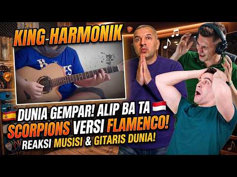 Dunia Gempar❗Musisi Luar Negeri Tercengang Nonton Alip Ba Ta Main Scorpions Versi Flamenco