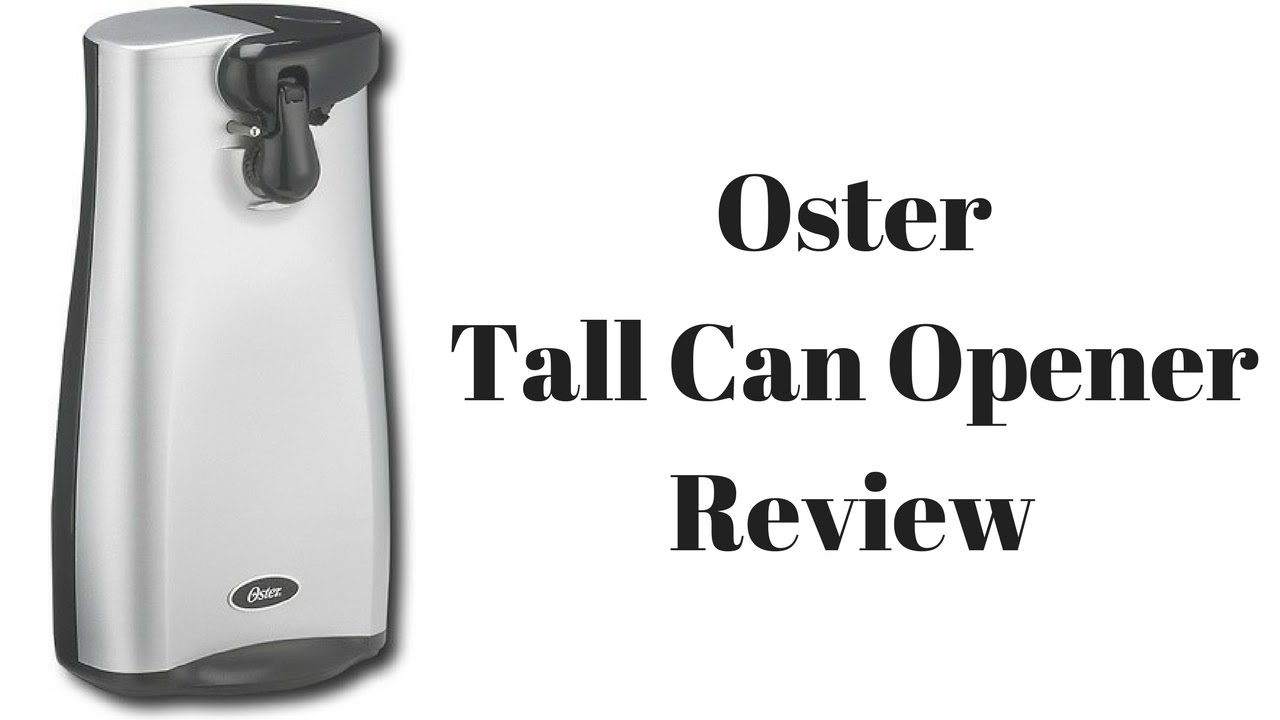 Oster® Retractable Cord Stainless Steel Can Opener