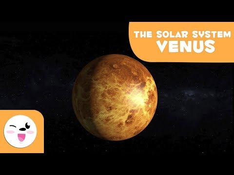 Venus, the Planet of Love - Solar System 3D Animation for Kids