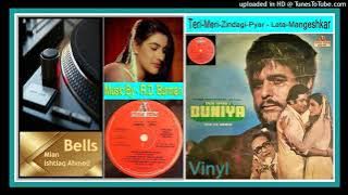 Teri-Meri-Zindagi-Pyar - Lata-Mangeshkar - Music - R.D. Burman Duniya 1984. Vinyl 320k Ost