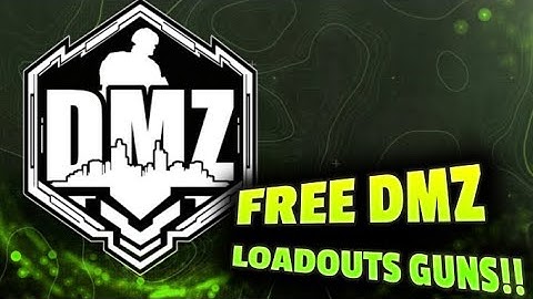 Free Load Out Guns On Call of Duty DMZ!