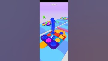 Pop It Run‪ ​- All Levels Gameplay Android  & iOS  | #shorts