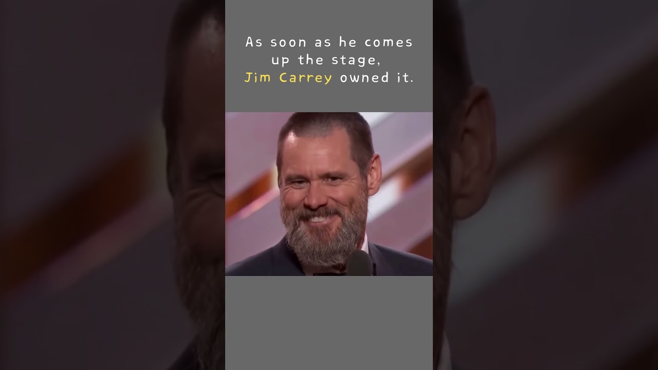 Jim Carrey’s Golden Globe Winner speech was fire!