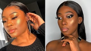 Melanin Makeup Tutorial 🙏🏾👩🏾| Dark Skin Makeup Tutorial ✨ #7
