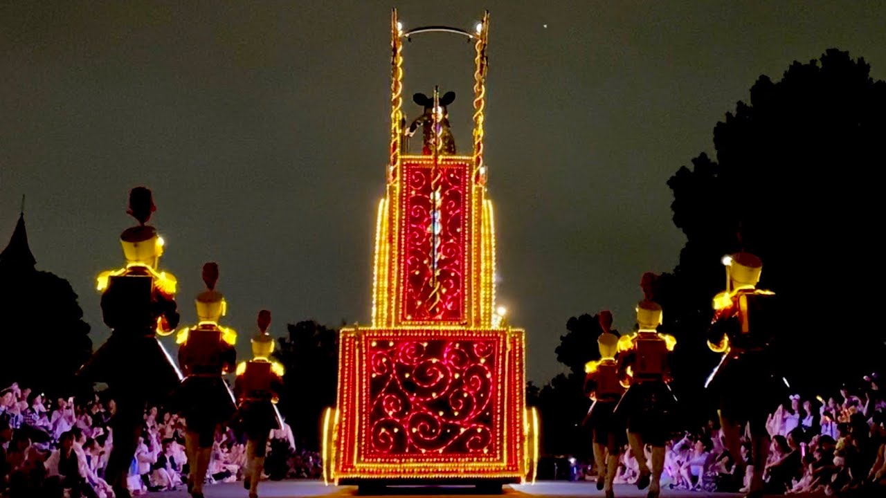 【画質向上･真後ろ】 後ろから見る 東京ディズニーランド･エレクトリカルパレード･ドリームライツ