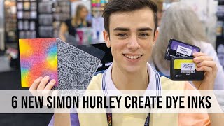 Introducing 6 New Colors of Simon Hurley create. Dye Inks