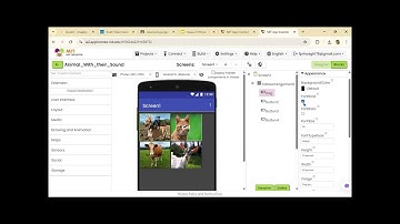 How to create a fun and interactive Animal Sound App using MIT App Inventor.