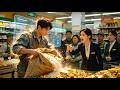 Poor guy awakes daily treasure system. Wins lottery.Finds gold in rotten rice.#shortdrama