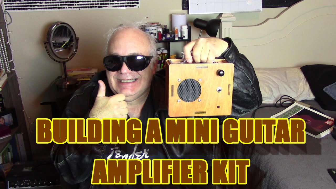 BUILDING A MINI GUITAR AMPLIFIER KIT CB GITTY DIY BOX AMPLIFIER YouTube