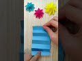 Starflower. How to make paper flowers tutorial. #shorts #papercraft #flowermaking #Origami