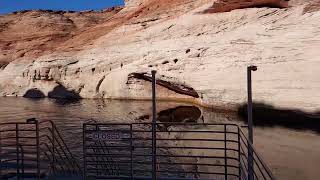 Inside Lake Powell channels