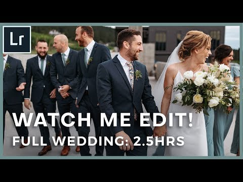 Video: How To Process A Wedding Photo