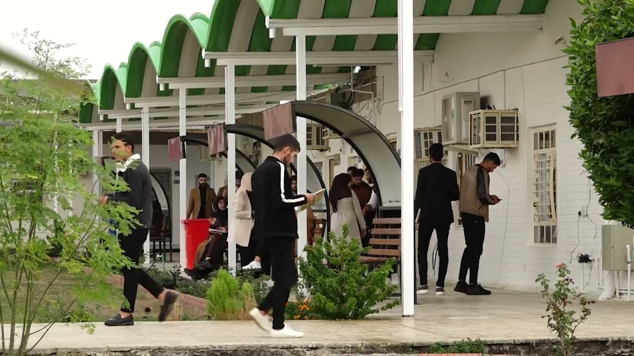 جولة صباحية في أروقة مجمع الكليات 🌧🌧 جامعة الفلوجة