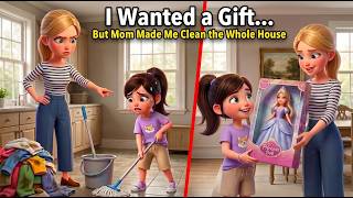 I Wanted a Gift... But Mom Made Me Clean the Whole House | Slow English Listening Practice