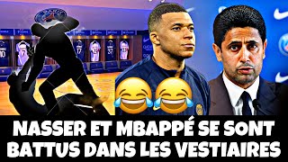 NASSER ET MBAPPÉ SE SONT BATTUS 😱😱😂😂😂😂😂😂😂😂 #psg #mbappe #nasser #2024