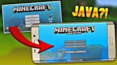 minecraft Java in mobile| how to play minecraft Java in mobile| play minecraft Java in mobile