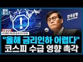 "올해 금리인하 어렵다" 코스피 수급 영향 촉각ㅣ #한국은행 #금통위 #이창용 #금리동결 #코스피 #코스닥