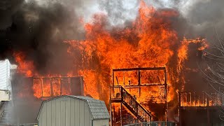 Multiple Homes Damaged in 2nd Alarm Fire, Whitehall, Pennsylvania - 3.4.24