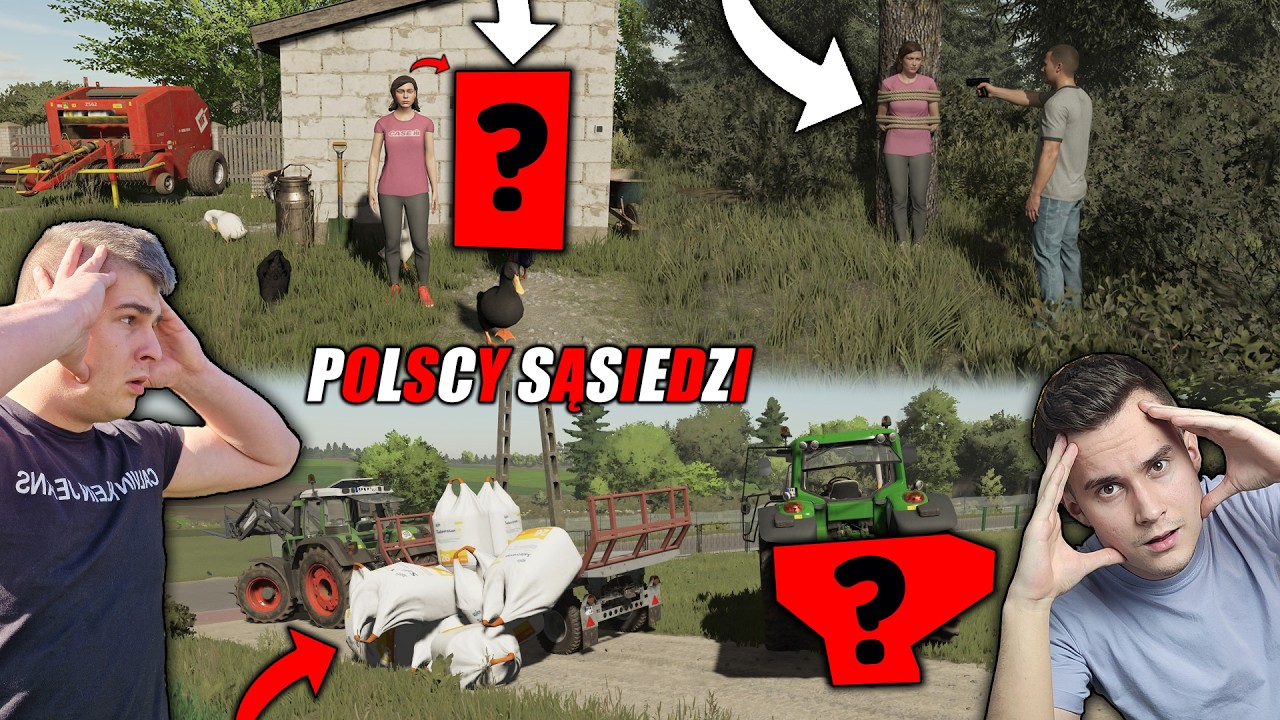 PUŁAPKA PRAWIE SIĘ UDAŁA😱 ZGUBIŁEM NAWÓZ PODCZAS TRANPOSRU😂 NOWA MASZYNA😍┃POLSCY SĄSIEDZI S2┃394