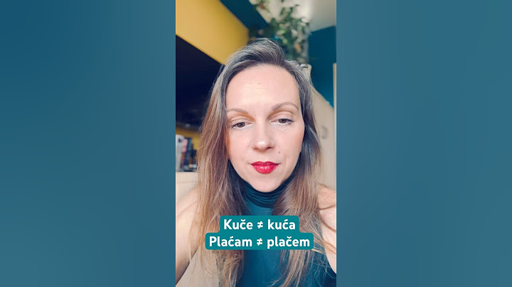 Kuče ≠ kuća, plaćam ≠ plačem #serbian #srbija #srpski #сербскийязык
