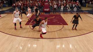 NBA East Finals 2016 - Toronto Raptors vs Cleveland Cavaliers - Game 1 - 4th Qrt - NBA LIVE 16 - HD