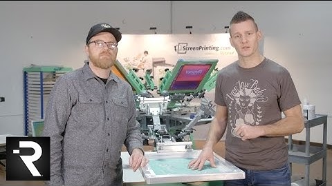 Screen Printing Registration - Micro vs. Non Micro Registration