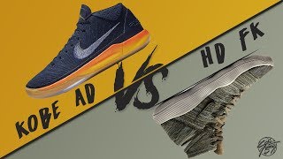 Nike Kobe A.D. MID vs. Hyperdunk 2017 Flyknit!