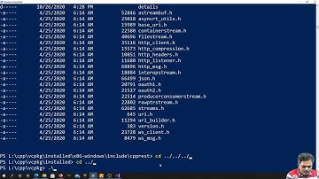 VCPKG - A C++ package manager with cross platform support.