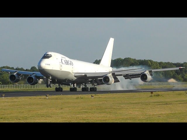 ヨルダン航空　B747-200 BOEING 747 LANDING - Second B747-200 CLASSIC within 4 weeks