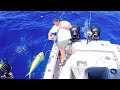 That didn't go as planned! Live baiting a school of Mahimahi! 🤙