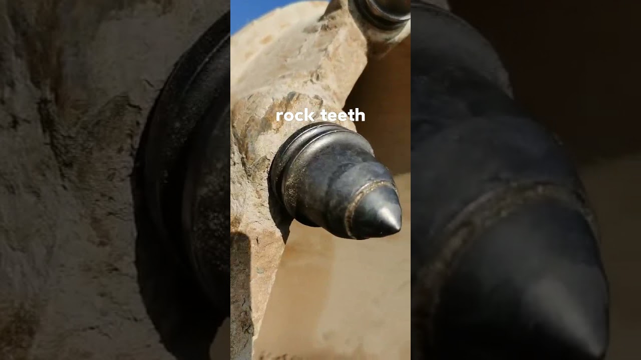 testing rock teeth of the core barrel