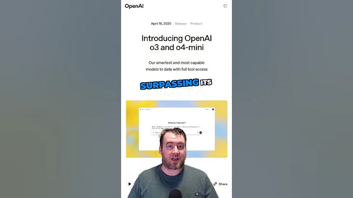 🚀 Discovering OpenAI's Newest Models: O3 & O4 Mini 🌟