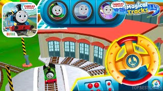 Thomas & Friends Magical Track Percy Helps Park Train At Tidmouth Sheds Surprises Unlocked