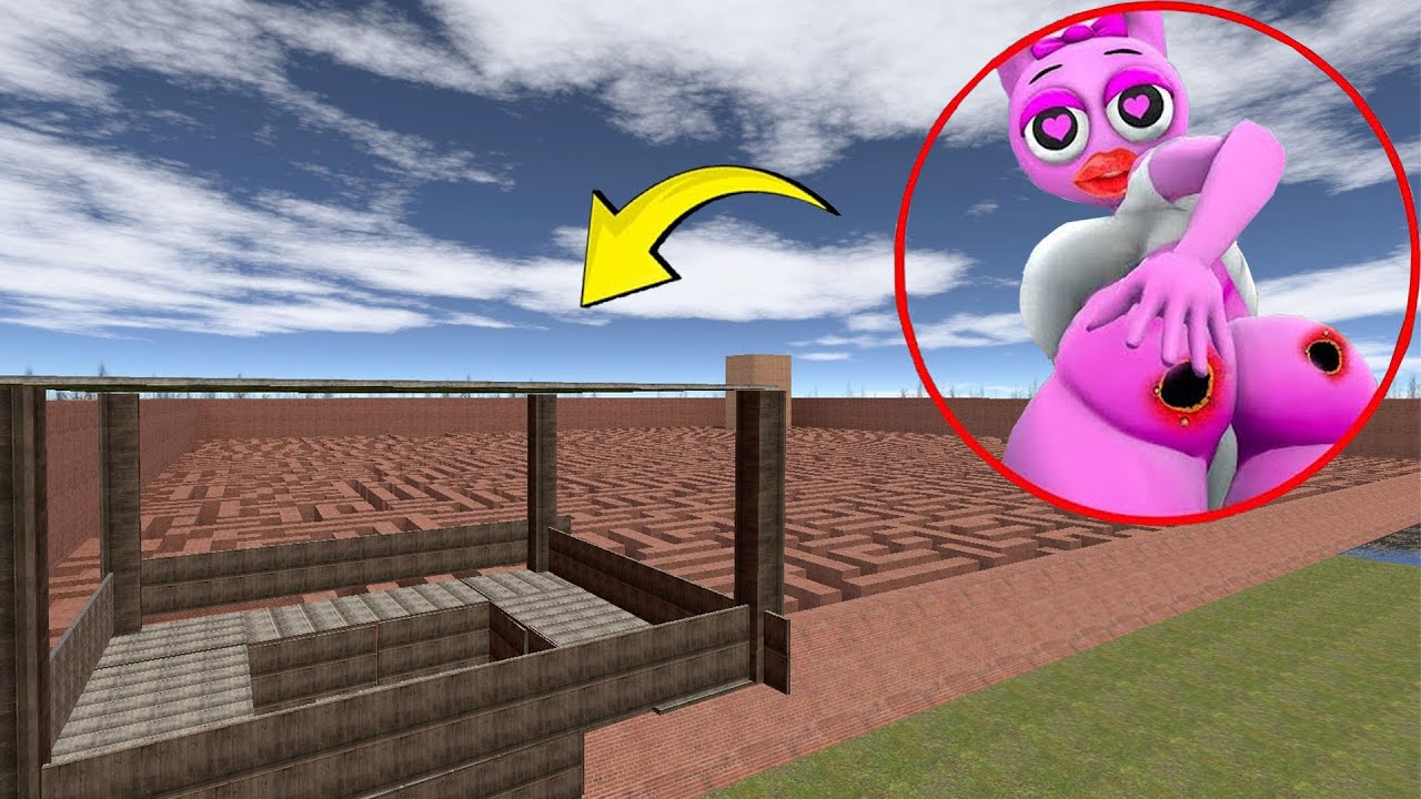 MISS PINKI SPUNKI VS BIG TOWER VS SCP-096 Epic Battle in Garry’s Mod!??