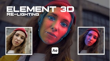"Element 3D Relighting with KeenTools GeoTracker Tutorial" | @keentools