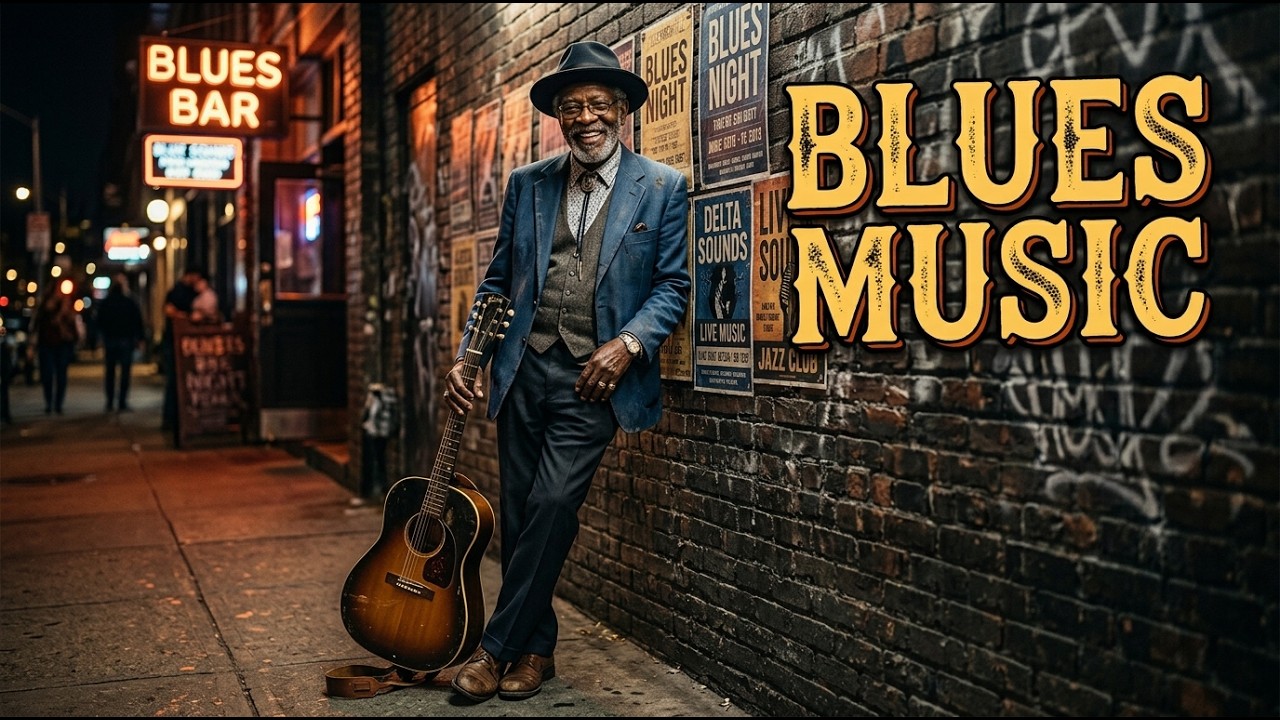 Deep Soul Blues 🎸 Slow Electric Guitar Vibes