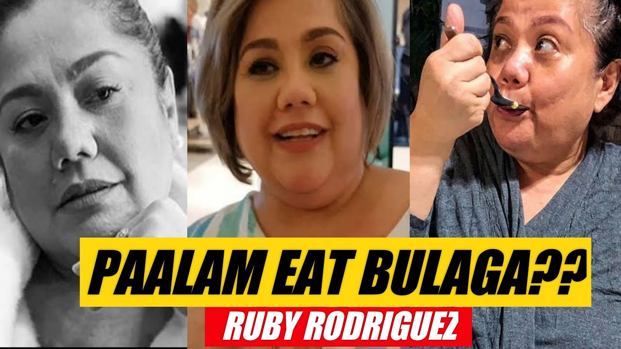 RUBY RODRIGUEZ,, TINANGGAL NA NGA BA SA NOON TIME SHOW NA EAT BULAGA ...