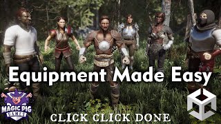Equipping Characters the EASY way in Unity • Infinity PBR • Prefab & Object Manager