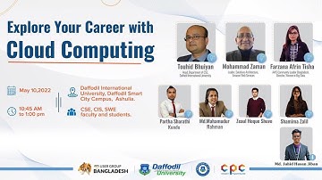Explore Your Career with Cloud Computing: AWS || DIU CPC