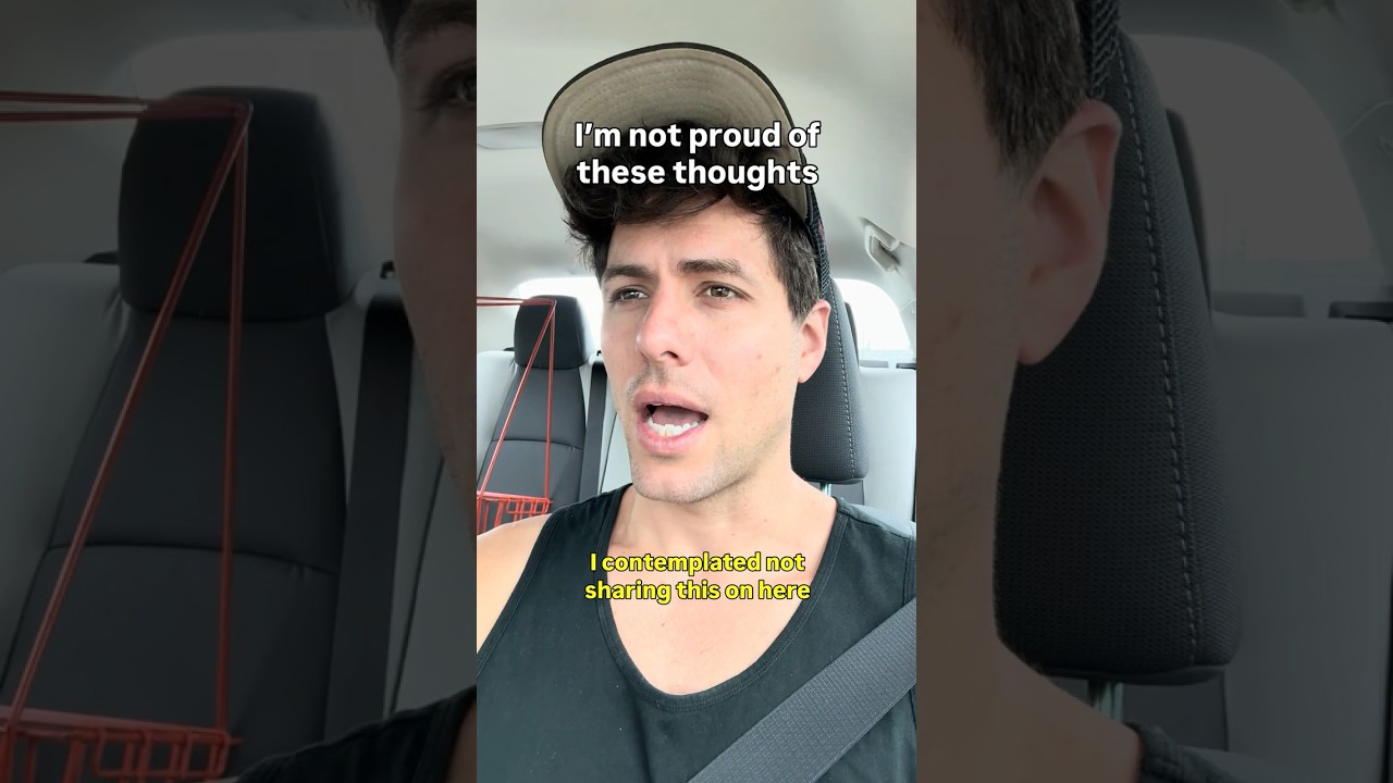 I’m not proud of these thoughts ￼