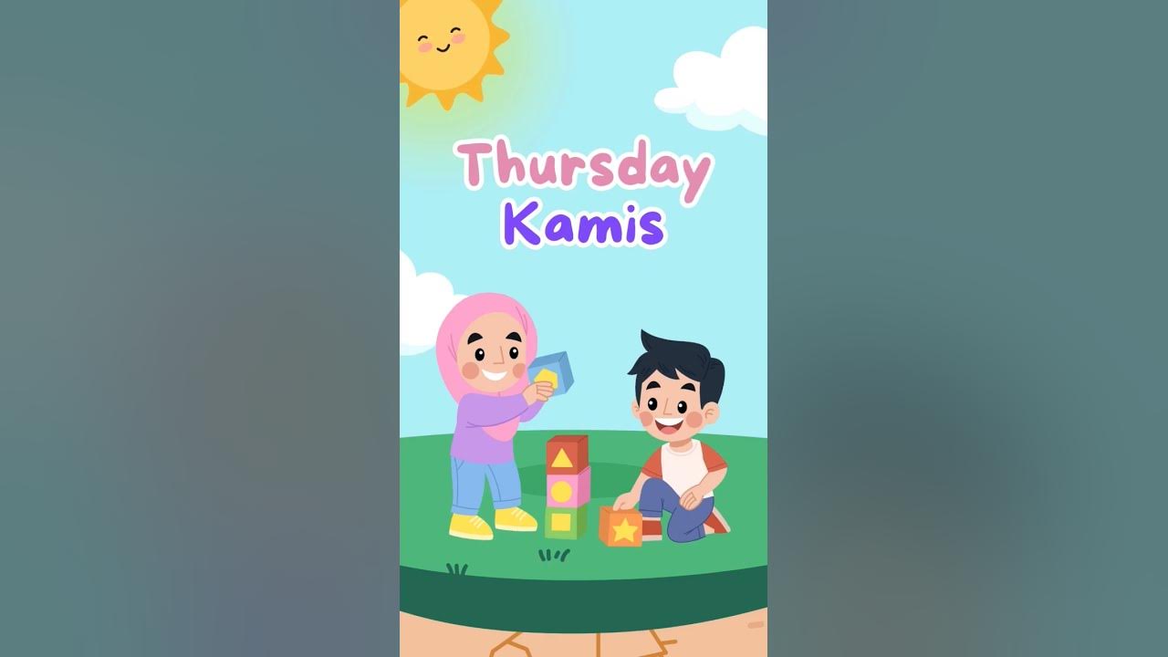 Lagu Nama Hari Bahasa Inggris #laguanak#laguanakpaud#laguanaktk