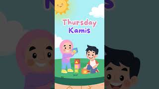 Lagu Nama Hari Bahasa Inggris #laguanak#laguanakpaud#laguanaktk