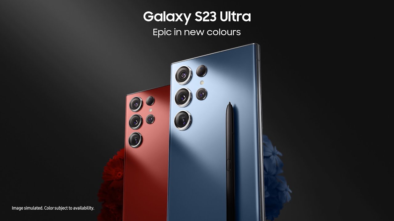 Galaxy S23 Ultra: Epic in new colours