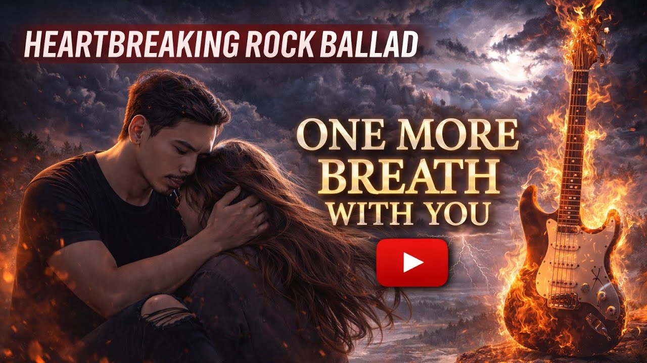 ONE MORE BREATH WITH YOU | Heartbreaking Rock Ballad (Emotional Male Vocal | 80 BPM)