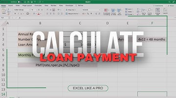 How to Calculate Loan Payments with Excel